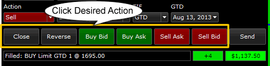 Quick Action Order